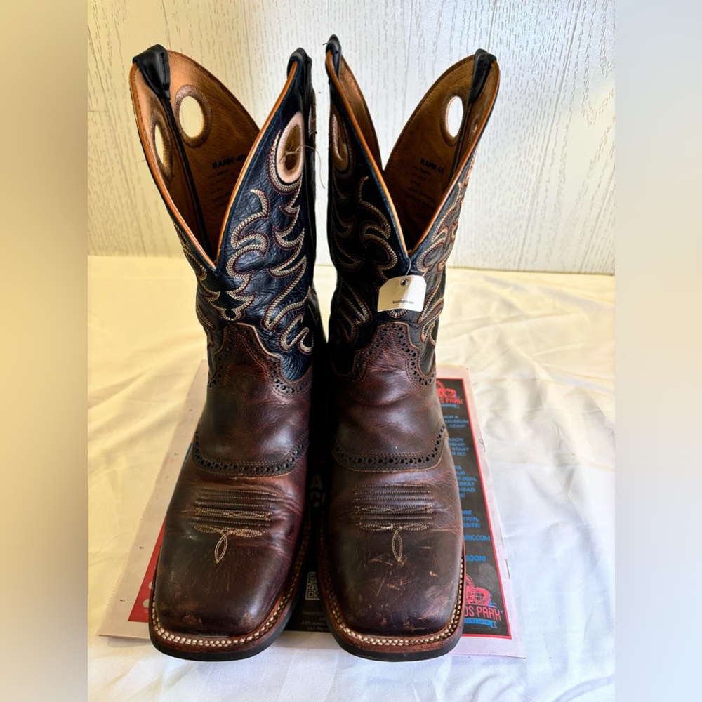 Rank 45 Xero Gravity Unit Outsole
Square Toe Western Performance Boots
Mens